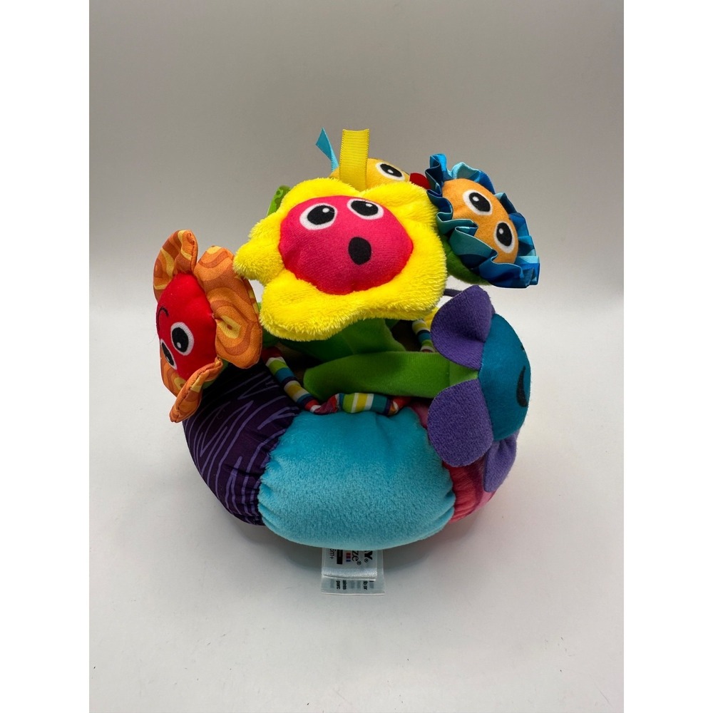 TOMY Lamaze Plush Light Up Flower Chime Garden Sensory Toy WORKS 6m+